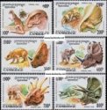 *Známky Kambodža 1995 Dinosaury, nerazítk. séria MNH