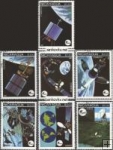*Známky Nikaragua 1981 Výskum vesmíru, razítkovaná séria