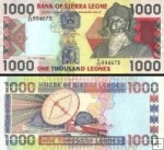 *1000 Leones Sierra Leone 2003, P24b UNC