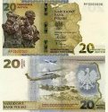 *20 Zlotych Polsko 2022 Ochrana hranic P196F UNC v obale