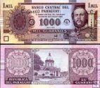 *1000 Guaranies Paraguaj 2004, P222 UNC