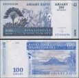 100 Ariary = 500 Frankov Madagaskar 2008, P86b UNC