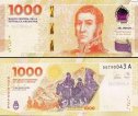 *1000 Pesos Argentína 2023, P367A UNC *1000 Pesos Argentína 2023, P367A UNC