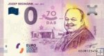 0 euro 2019 Jozef Bednárik, 70 rokov DAB v Nitre UNC