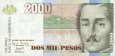 **2000 Pesos Kolumbia 2000 **2000 Pesos Kolumbia 2000