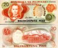 *20 Piso Filipíny 1978, P155 UNC *20 Piso Filipíny 1978, P155 UNC