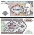 *1000 Manat Azerbajdžan 1993, P20 UNC
