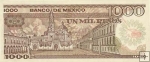 *1000 Pesos Mexiko 1983, P80 UNC