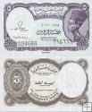 *5 Piastrov Egypt 1940-, P182j UNC