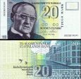 *20 Markka Fínsko 1993, P122 UNC *20 Markka Fínsko 1993, P122 UNC