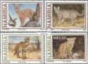 *Známky Namíbia 1997 Mačkovité šelmy, MNH