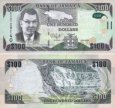 *100 Dolárov Jamajka 2014-21, hybrid polymer P95 UNC *100 Dolárov Jamajka 2014-21, hybrid polymer P95 UNC