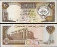 *20 Dinárov Kuvajt 1986-1991, P16 UNC *20 Dinárov Kuvajt 1986-1991, P16 UNC