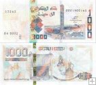 *1000 Dinárov Alžírsko 2018, P146 UNC
