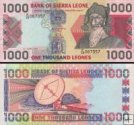 *1000 Leones Sierra Leone 1997, P20c UNC