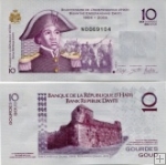 *10 haitských gourdes Haiti 2004-19, P272 UNC
