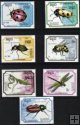 Známky Kambodža 1988, séria hmyz MNH