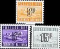 *Známky Guernsey 1975-76 Porto séria MNH