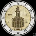 *2 Euro Nemecko 2015 D, Hessensko