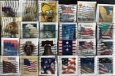 Známky USA mix 24 ks rôznych samolepiacich Známky USA mix 24 ks rôznych samolepiacich