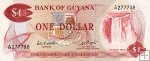 *1 Dolár Guyana 1989, P21f UNC