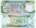 *1 Dolár Belize 1980 P38a UNC