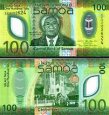 *100 Tala Samoa 2025 P51 UNC polymer