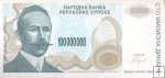 *100 000 000 Dinárov Bosna a Hercegovina (Srbsko) P157 UNC