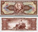 *20 Cruzeiros Brazília 1962, P178a AU