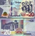 *20 Cedis Ghana 4.3.2019﻿, P40h UNC