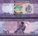*20 Dolárov Šalamúnove ostrovy 2017, P34a UNC