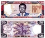 *50 Dolárov Libéria 2009, P29d UNC