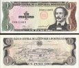 *1 Peso Oro Dominikánska Republika 1984-88, P126 UNC *1 Peso Oro Dominikánska Republika 1984-88, P126 UNC