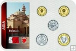 Sada 5 ks mincí Bahrajn 5 - 100 Fils 2002 - 2017 blister