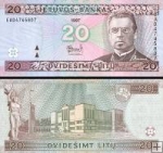 *20 Litu Litva 1997, P60a UNC