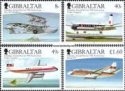 *Známky Gibraltar 2006 Lietadlá neraz. séria MNH