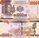 *1000 Frankov Guinea 2015-22, P48 UNC