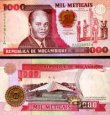 *1000 Meticias Mozambik 1991, P135 UNC *1000 Meticias Mozambik 1991, P135 UNC