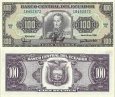 *100 Sucres Ekvádor 1986-90, P123 UNC *100 Sucres Ekvádor 1986-90, P123 UNC