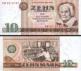 *10 Mariek Nemecká demokratická republika 1971(1985), P28b UNC *10 Mariek Nemecká demokratická republika 1971(1985), P28b UNC