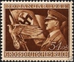 *Známka Nemecká ríša 1944 A. Hitler, MNH