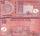 *10 Taka Bangladéš 2002-2005, P39 UNC