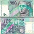 *200 Sk Dvesto korún Slovensko 2006, P45 UNC *200 Sk Dvesto korún Slovensko 2006, P45 UNC