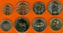 *Uganda 1-2-5-10-50-100-200-500 Shillings 1987-2008 UNC *Uganda 1-2-5-10-50-100-200-500 Shillings 1987-2008 UNC