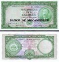 100 mozambických escudos Mozambik 1976, P117 UNC