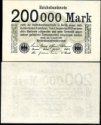 *200 000 nemeckých mariek Nemecko 1923, AU *200 000 nemeckých mariek Nemecko 1923, AU
