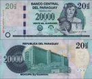 *20 000 Guaranies Paraguaj 2013, P235 UNC