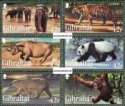 *Známky Gibraltar 2011 Ohrozené zvieratá neraz. séria MNH