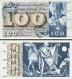 *100 Frankov Švajčiarsko 1956-73, P49 VF *100 Frankov Švajčiarsko 1956-73, P49 VF