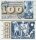*100 Frankov Švajčiarsko 1956-73, P49 VF